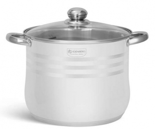 Hrniec, kastrol - Oceľ hrnce GASTRO 23L INDUCTION veľké hrnce